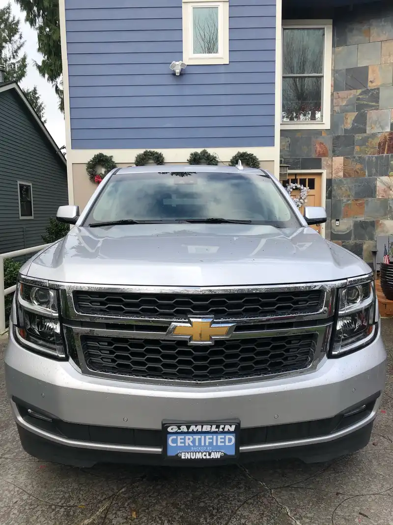 Our new to us Chevy Tahoe.